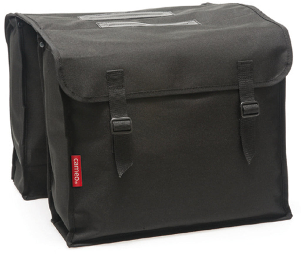 Dubbele-Fietstas-New-Looxs-Cameo-Black-30-Liter Dubbele-Fietstas-New-Looxs-Cameo-Black-30-Liter